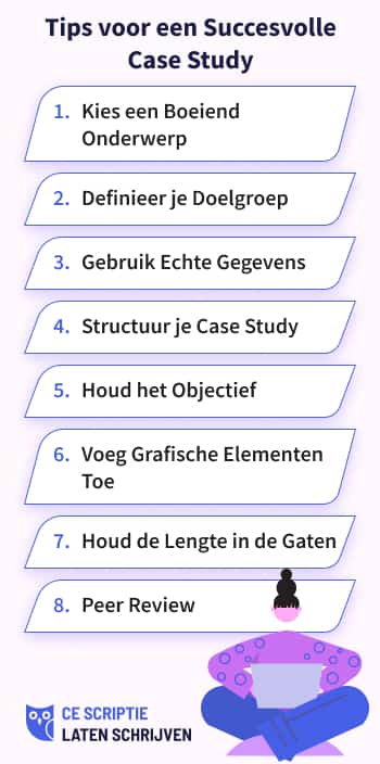 Tips voor een succesvolle case study