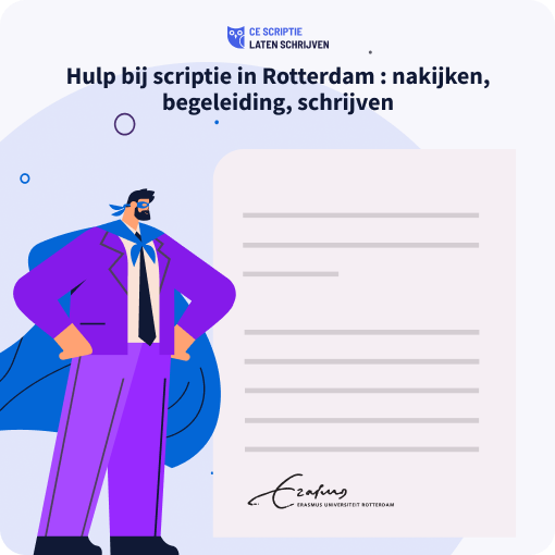 Hulp bij scriptie Rotterdam