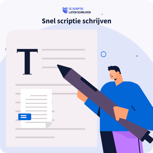 Snel scriptie schrijven