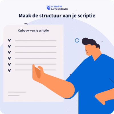 Structuur van je Scriptie