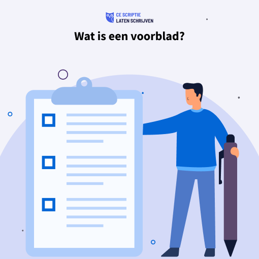 Wat is een voorblad?