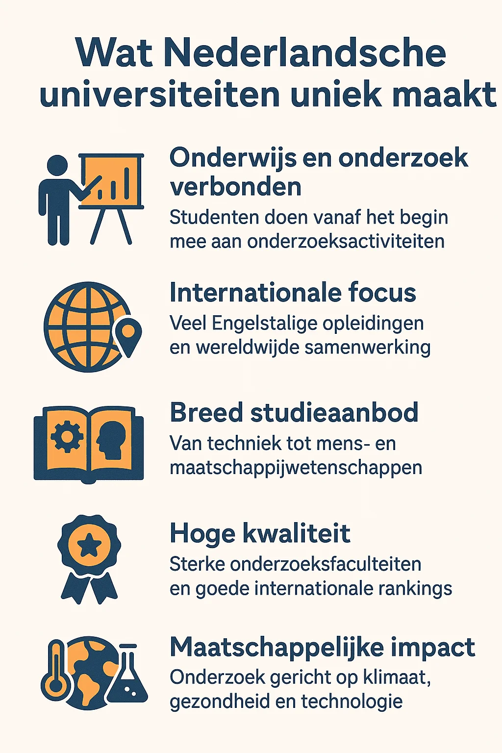 Wat Nederlandse universiteiten uniek maakt?