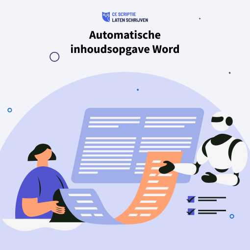 Automatische inhoudsopgave maken in Word